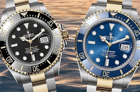 differenze rolex submariner e sea dweller|seadweller vs submariner.